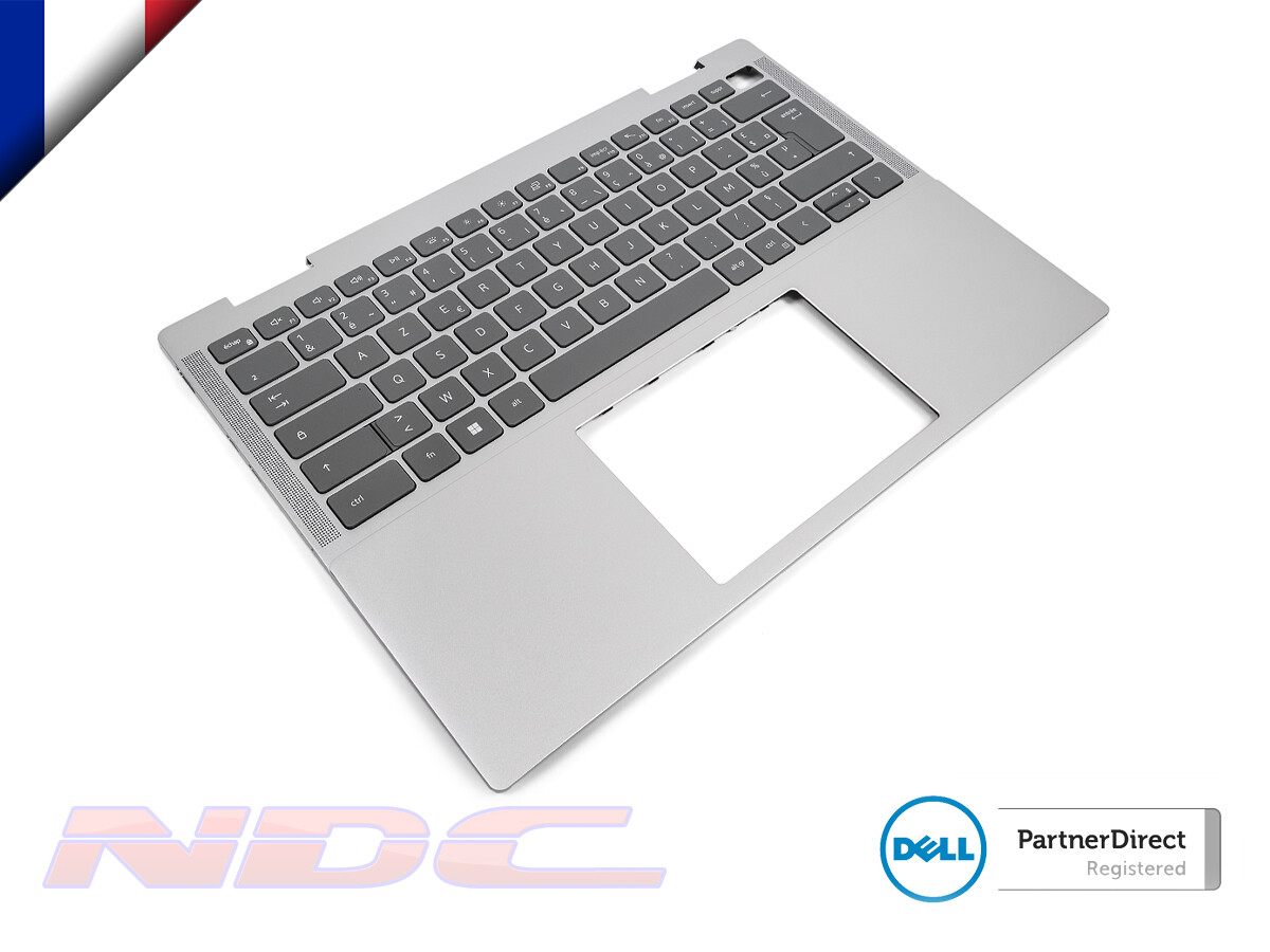 Dell Inspiron 7430 2-in-1 Palmrest & FRENCH Backlit Keyboard – 0MF0F1 + 06MHDF