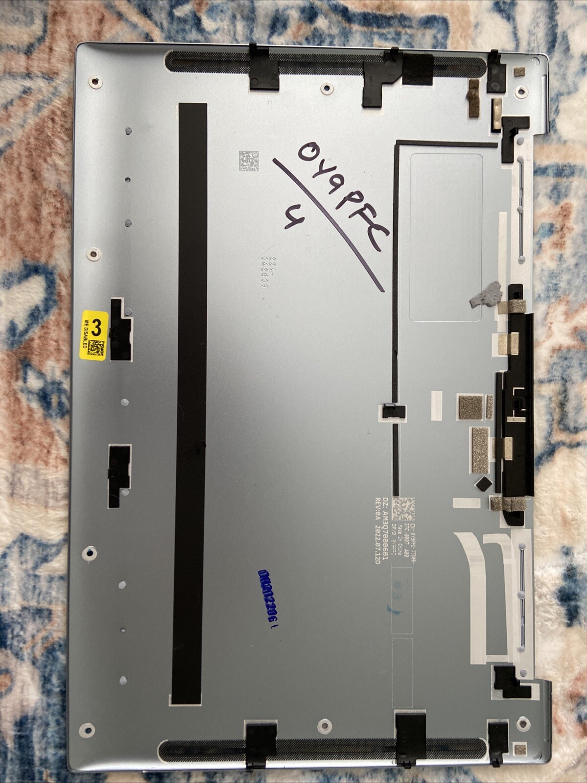 Good Condition Dell XPS 13 9315 XJ6Y4 0y9pfc Y9pfc S9 Bottom Case