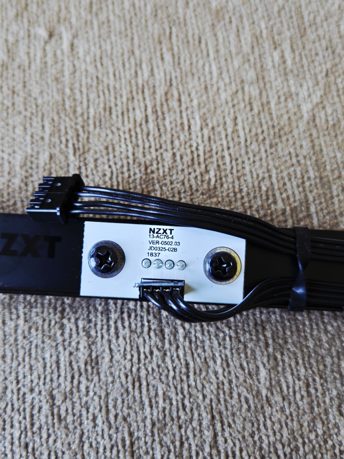 NZXT C850 Purple Bag w/OEM Replacement Cables – No Power Supply (See Photos)