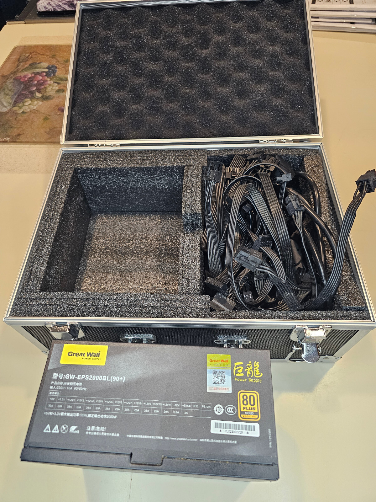GREATWALL GW-EPS2000BL 2000W SERVER GAMING SILENT MODULE POWER SUPPLY