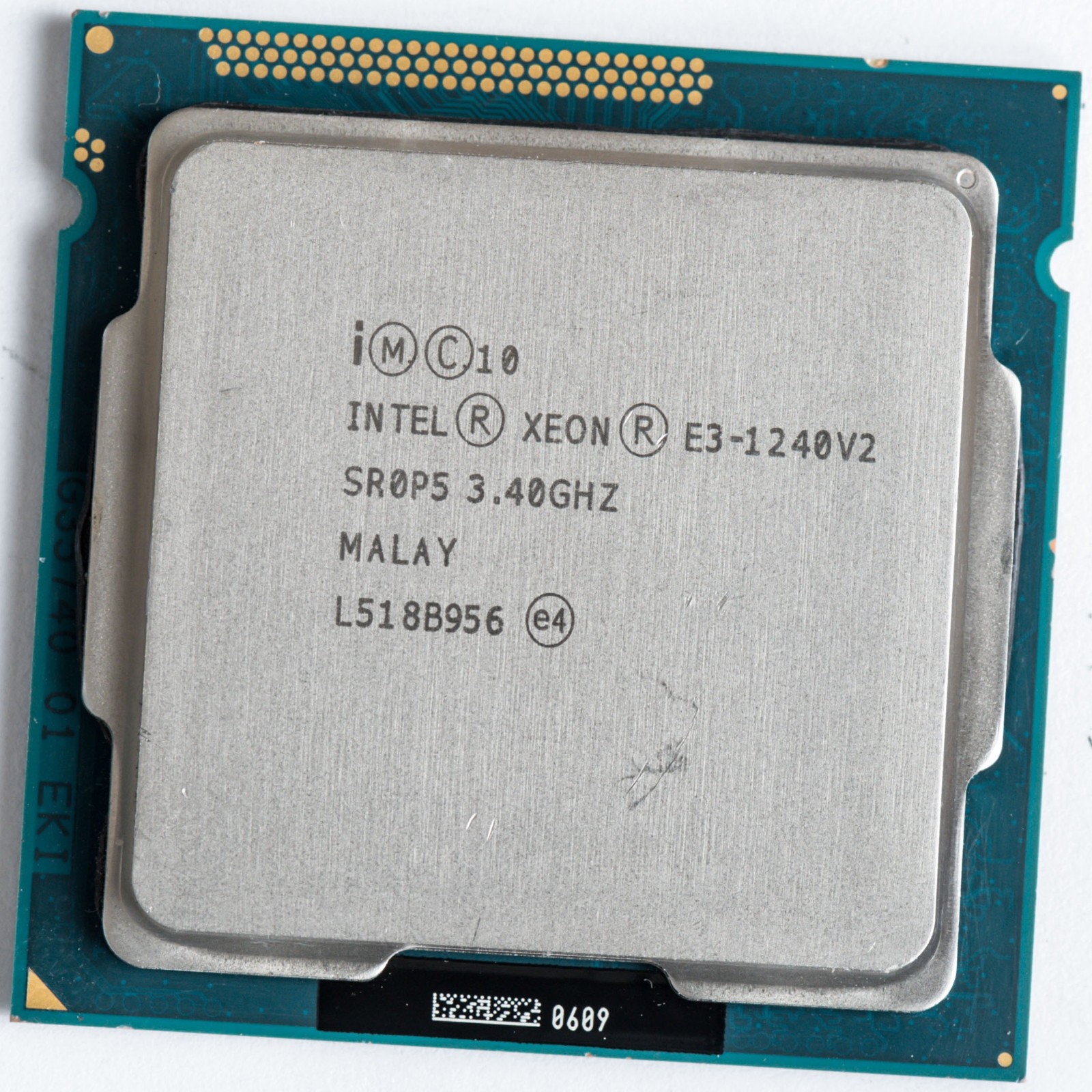 Intel Xeon E3-1240 v2 SR0P5 LGA1155 3.4GHz Quad Core Processor 22nm 3rd Gen