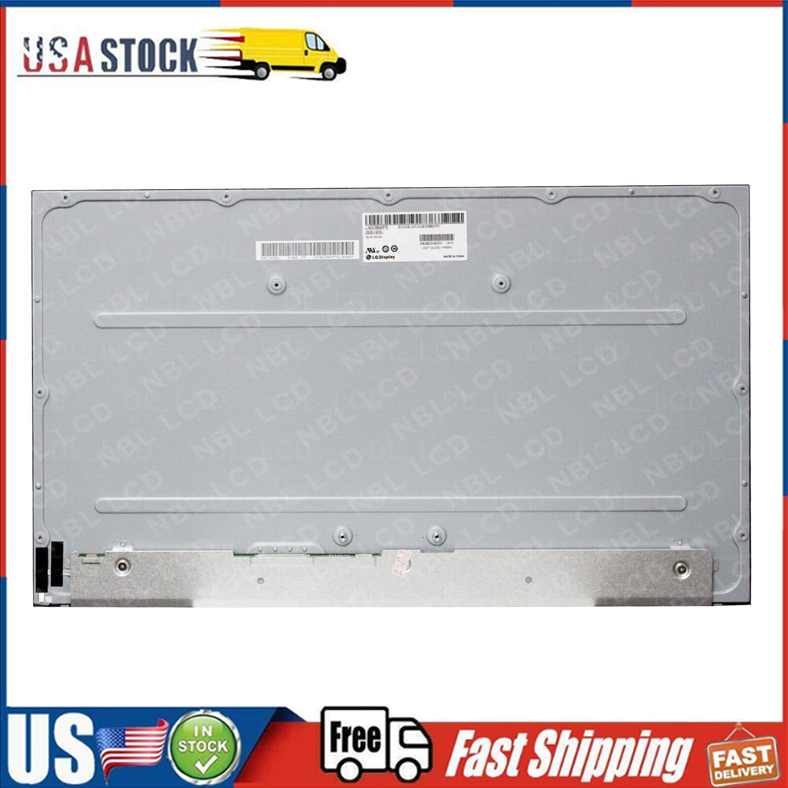 23.8″ LCD Screen Replacement LM238WF5-SSE5 for HP 24-dp0161 LCD Touch Panel FHD
