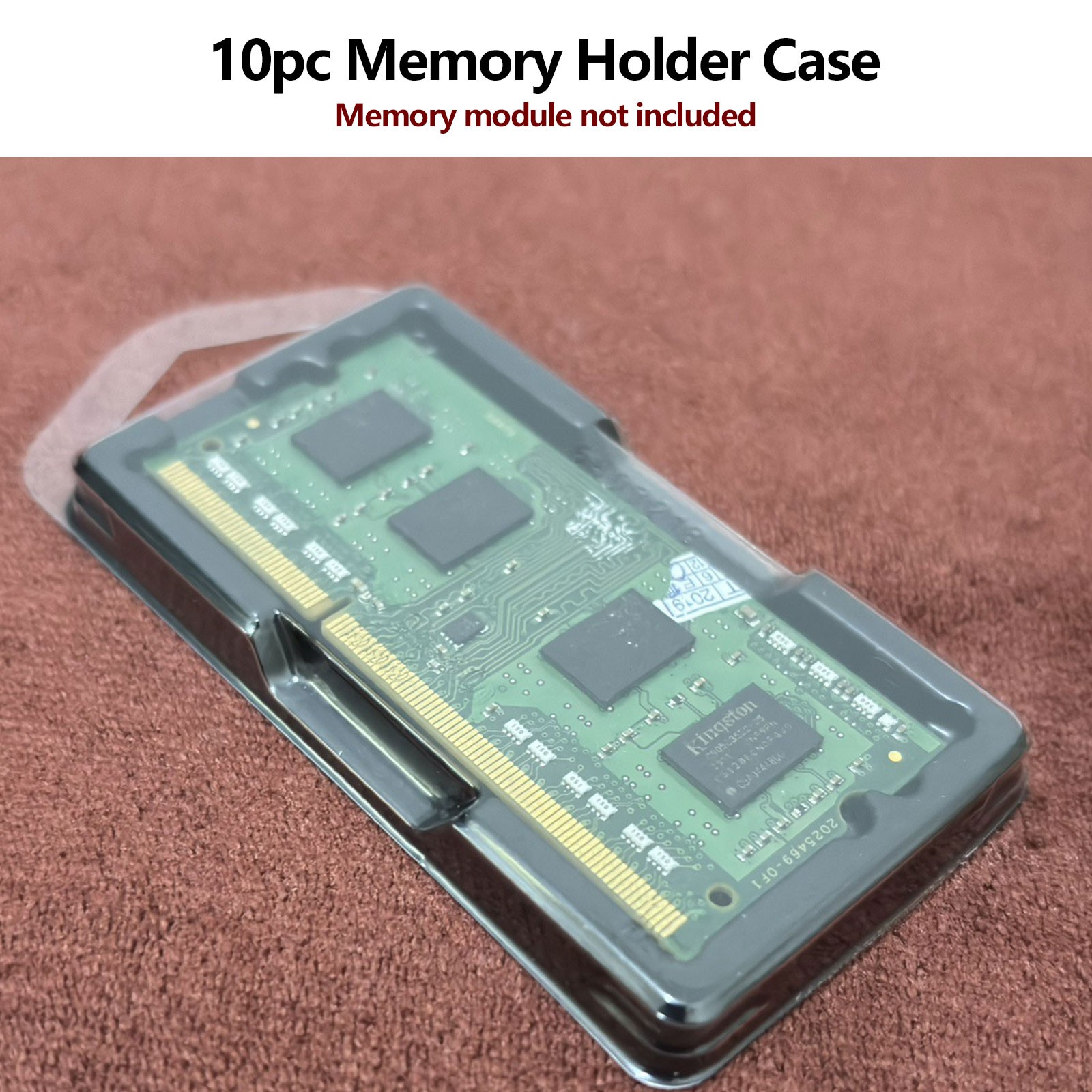 10x SODIMM Short Dimm Memory Holder Case Clamshell Fit For DDR4 and DDR5 ONLY