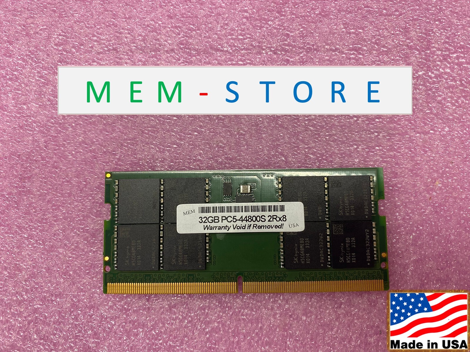 64GB 2x32GB DDR5-5600 PC5-44800 SODIMM Laptop RAM for CT2K32G56C46S5 Replacement