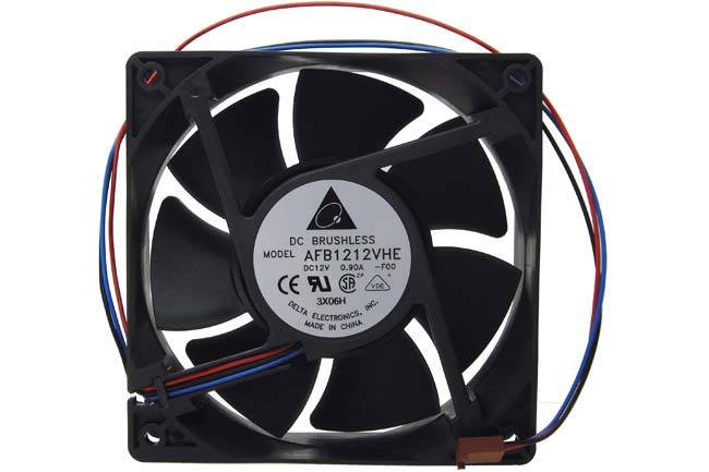 Delta AFB1212VHE 120mm x 38mm Very High Speed Fan 3-Pin Motherboard Connector