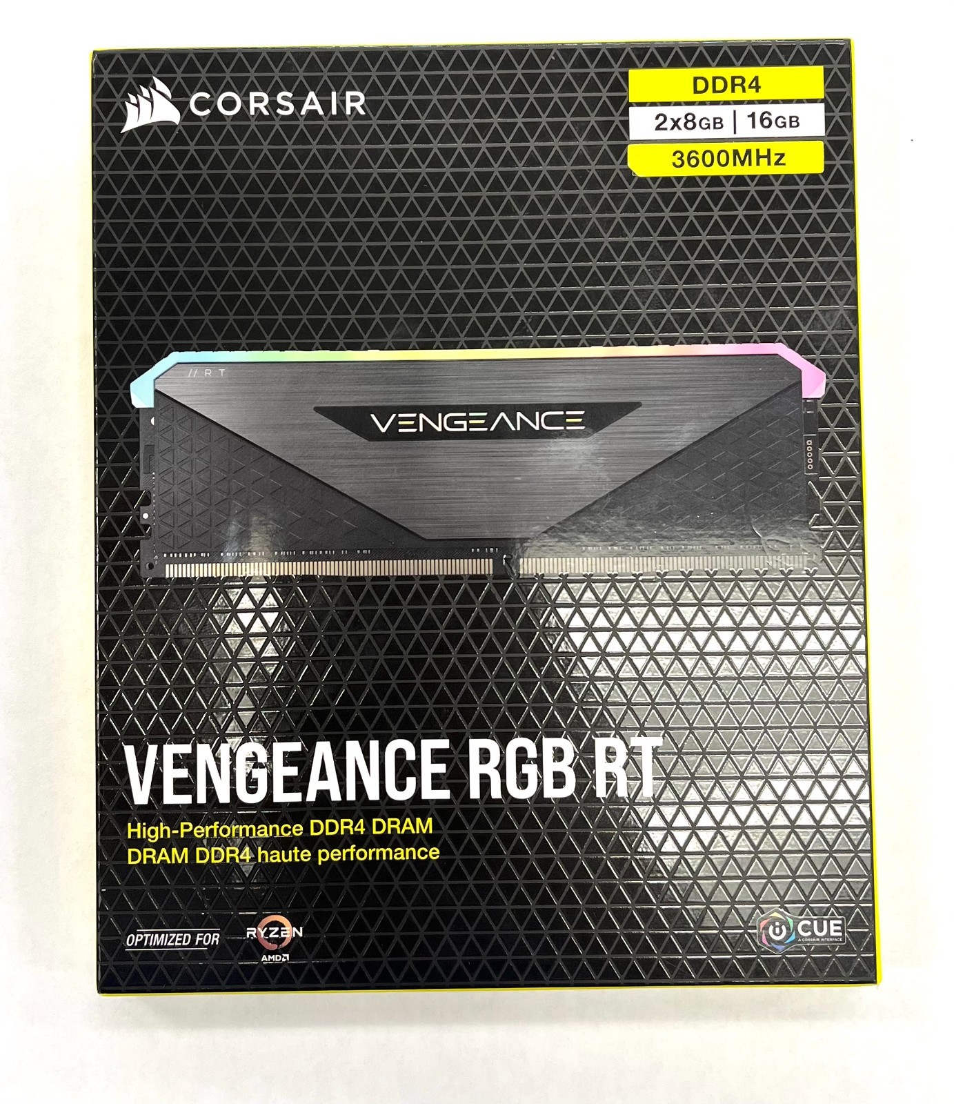 Corsair Vengeance RGB RT DDR4 3600MHz 2x8gb 16GB Total – Brand New