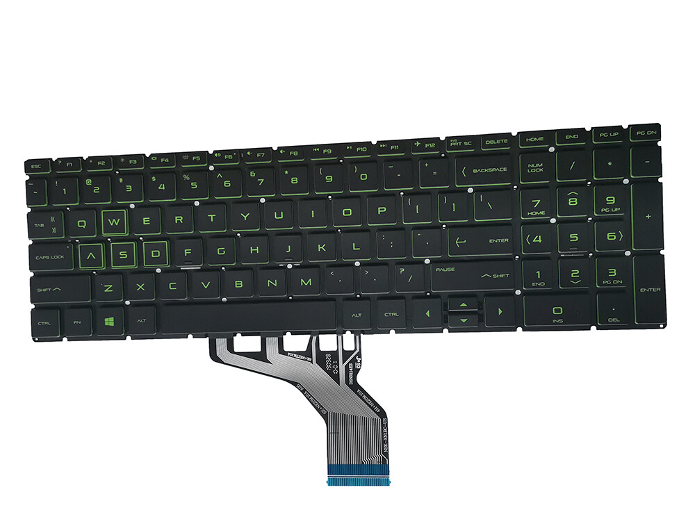 HP Pavilion Gaming 16-a 16-a0032dx 16-a0000 16-a0051wm Backlit Keyboard Black