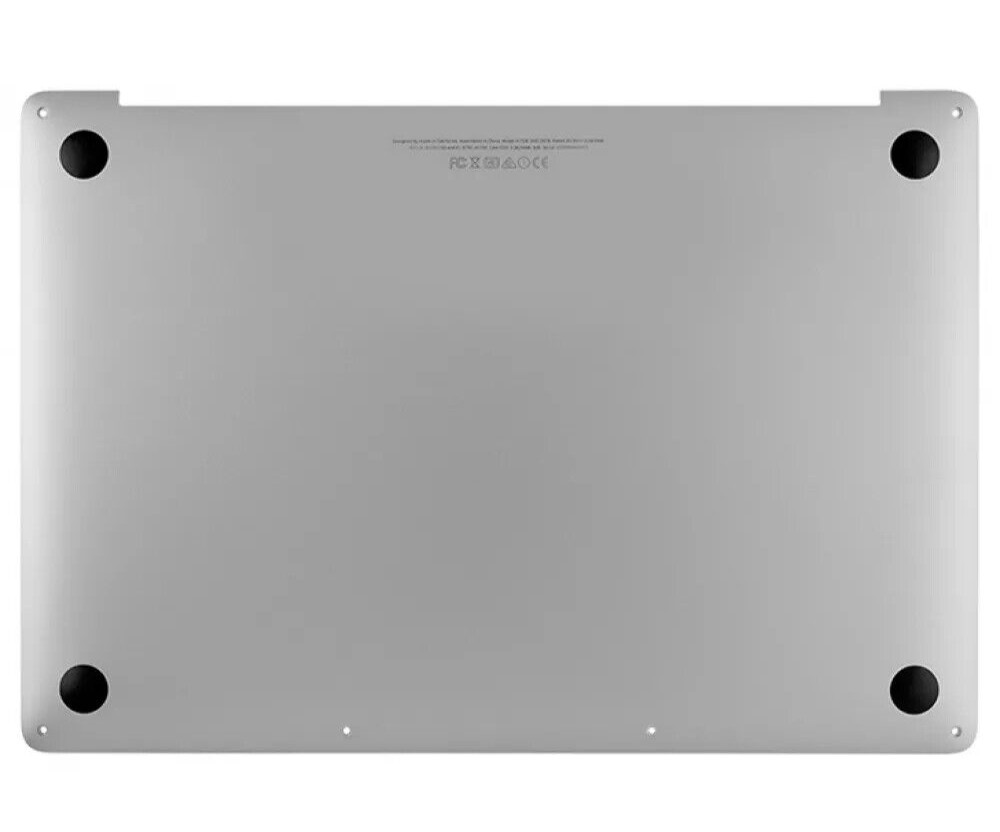 GENUINE MacBook Pro 15 A1990 2018 2019 Bottom Case Cover – Silver, Grade B
