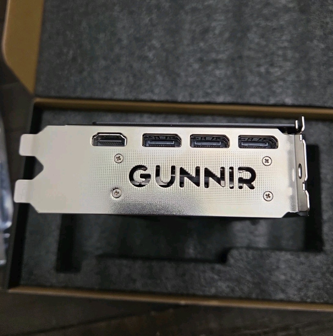 Gunnir Intel Arc B580 Index 12GB GPU GDDR6 192-Bit 2560 Cores 160 TMUs 80 ROPs