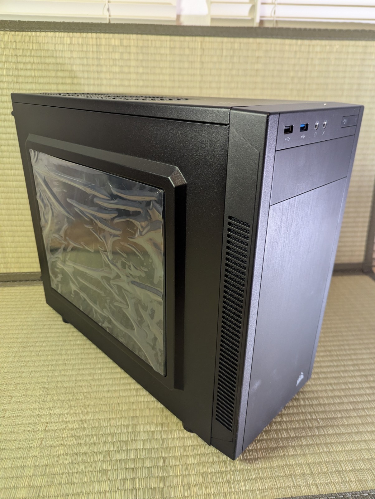 Corsair Carbide Series 88R MicroATX Mid-Tower PC Computer Case Black Glass Panel