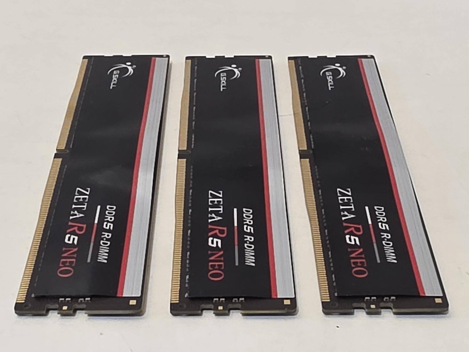 G. Skill ZETA R5 NEO 144GB (3×48GB) DDR5‑6400 RDIMM AMD EXPO READY – PREOWNED