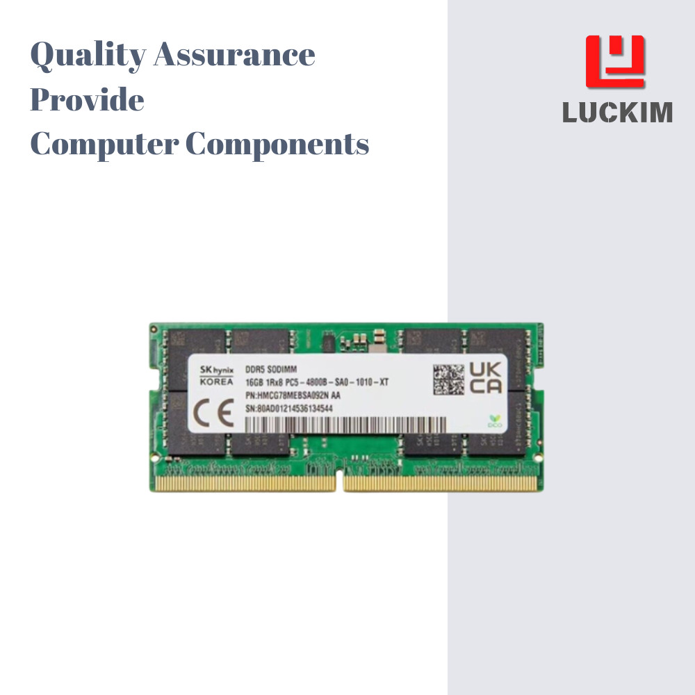 RAM SK Laptop DDR5 16GB 4800MHz 1.1V CL40 288 pins 38400 MB/s.