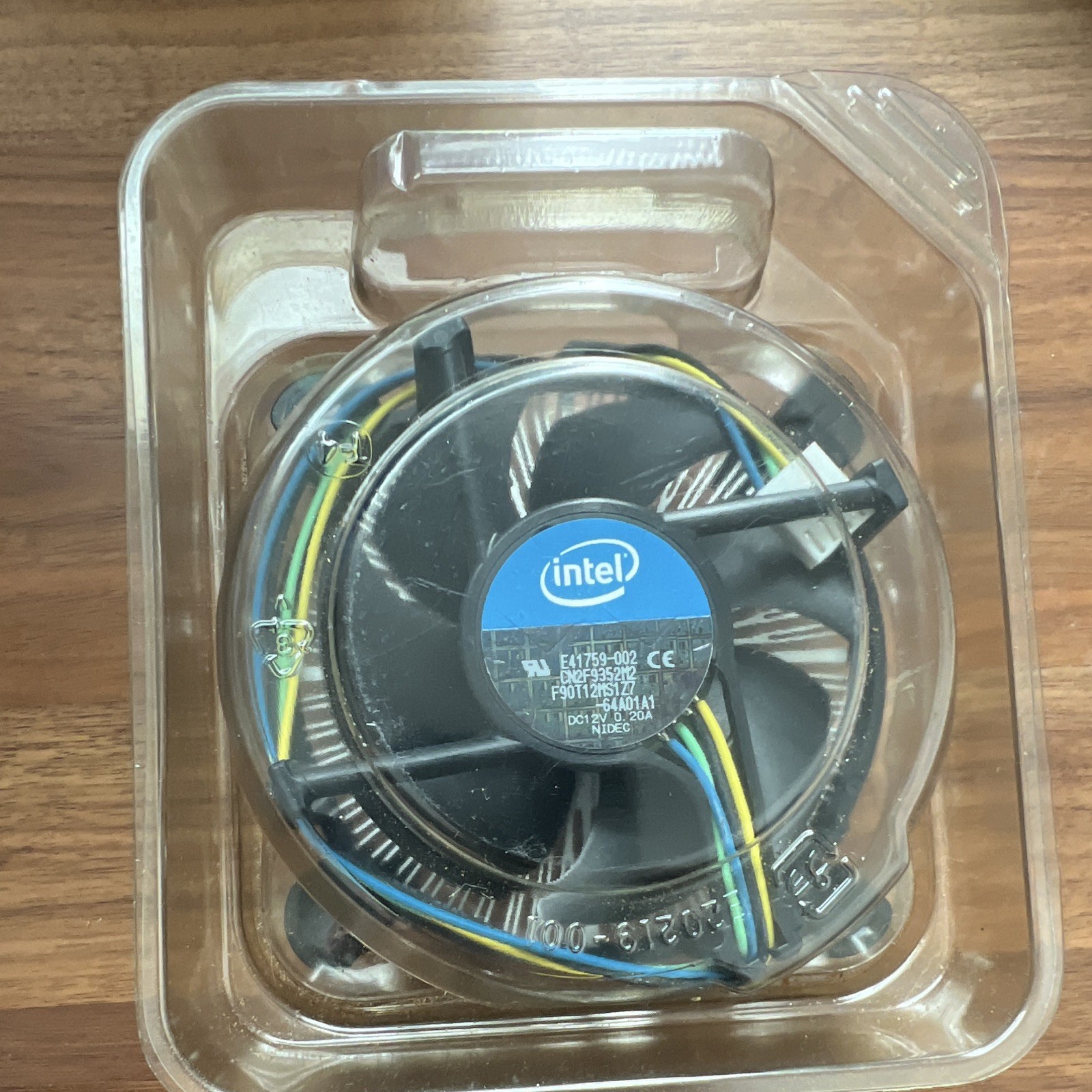 Intel E41759-002 CPU Fan Heatsink Cooler LGA775 4-Pin 12V Ball Bearing