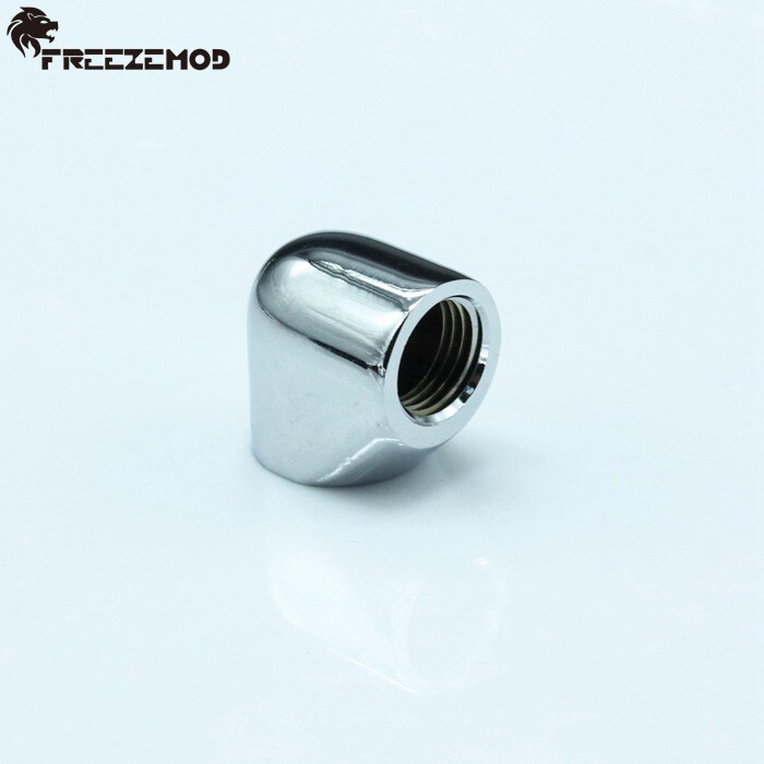 FreezeMod 90 Degree Angle G1/4″ Extender Fitting Adapter Female to Female F / F