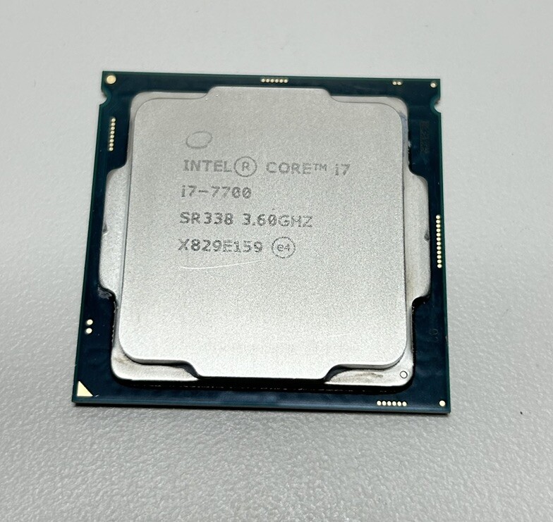Intel Core i7-7700 (SR338) – 3.6GHz Quad Core 8MB Cache Socket LGA 1151 CPU