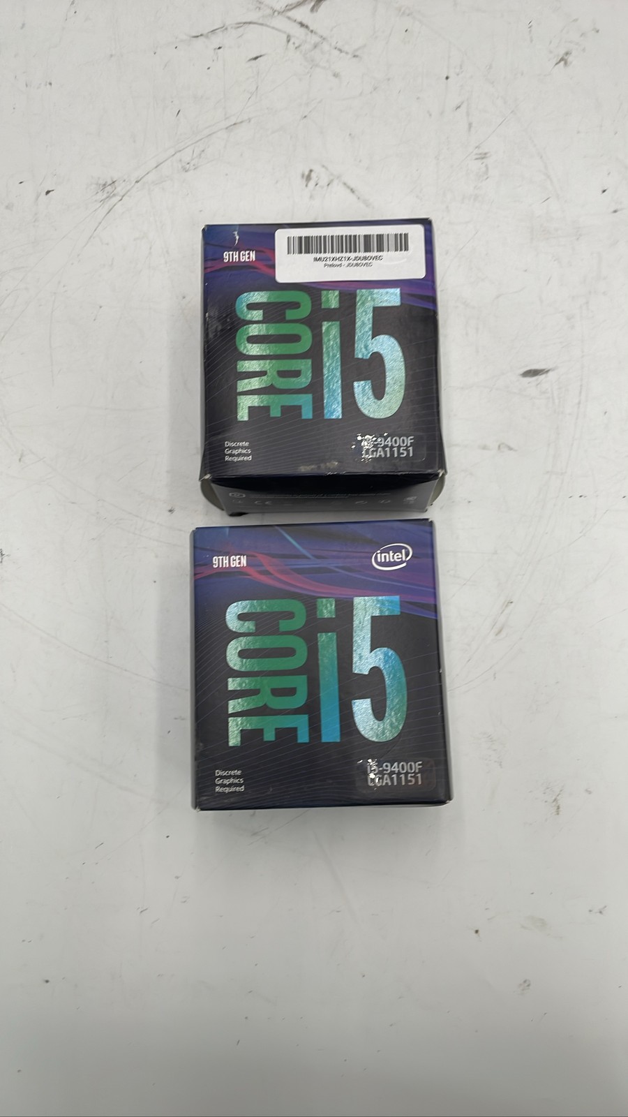 Intel Core i5-9400F 2.9GHz 9MB Cache LGA1151 CPU SRF6M Lot of 2 NEW