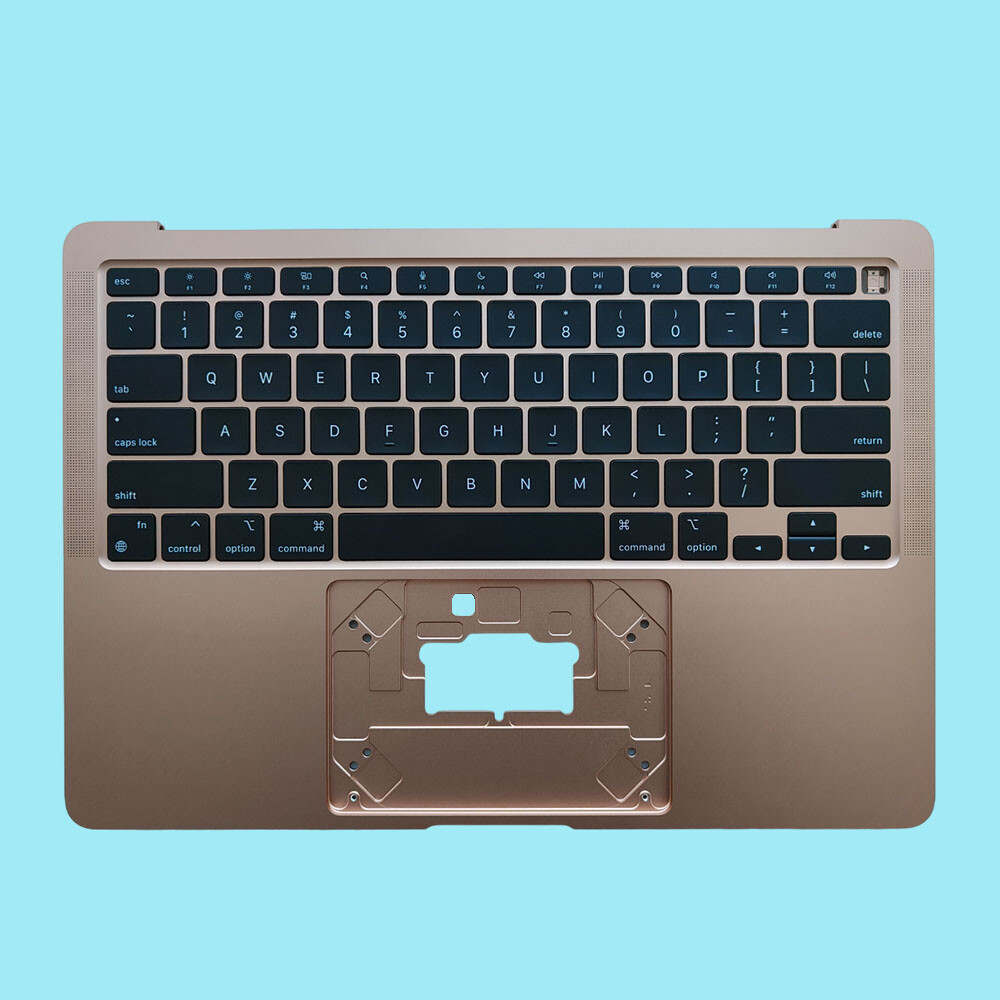 New For MacBook Air 13″ M1 A2337 2020 Plamrest Top case Keyboard Gold US