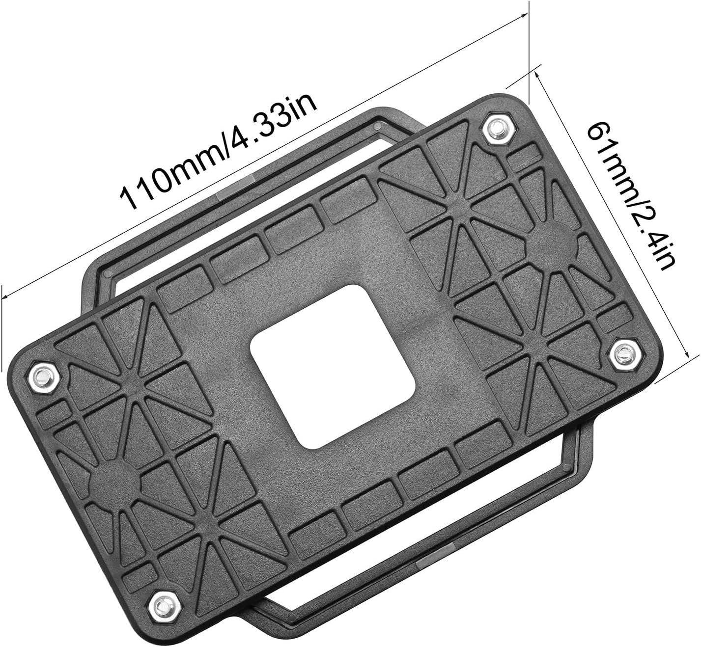 CPU Heatsink Bracket Motherboard Back Plate Heatsink Fan Stand Base Mount Bracke