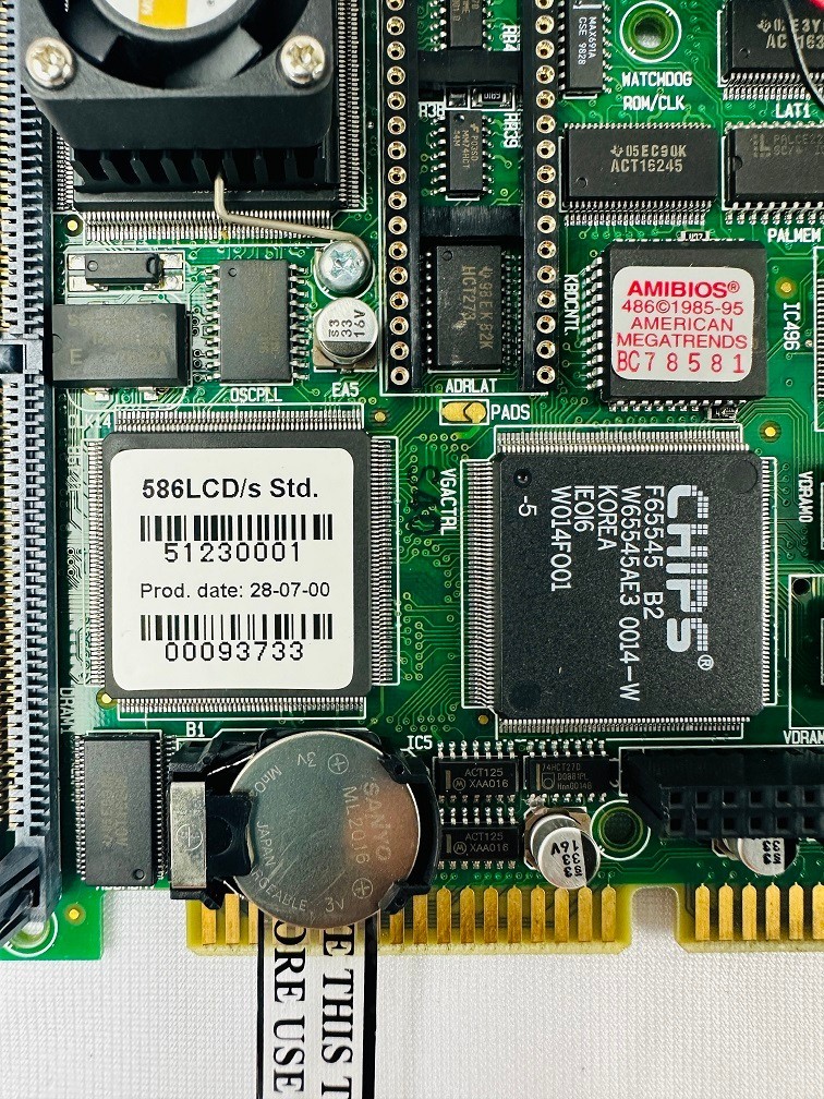 Inside Technology 586LCD/s Std. CPU Board
