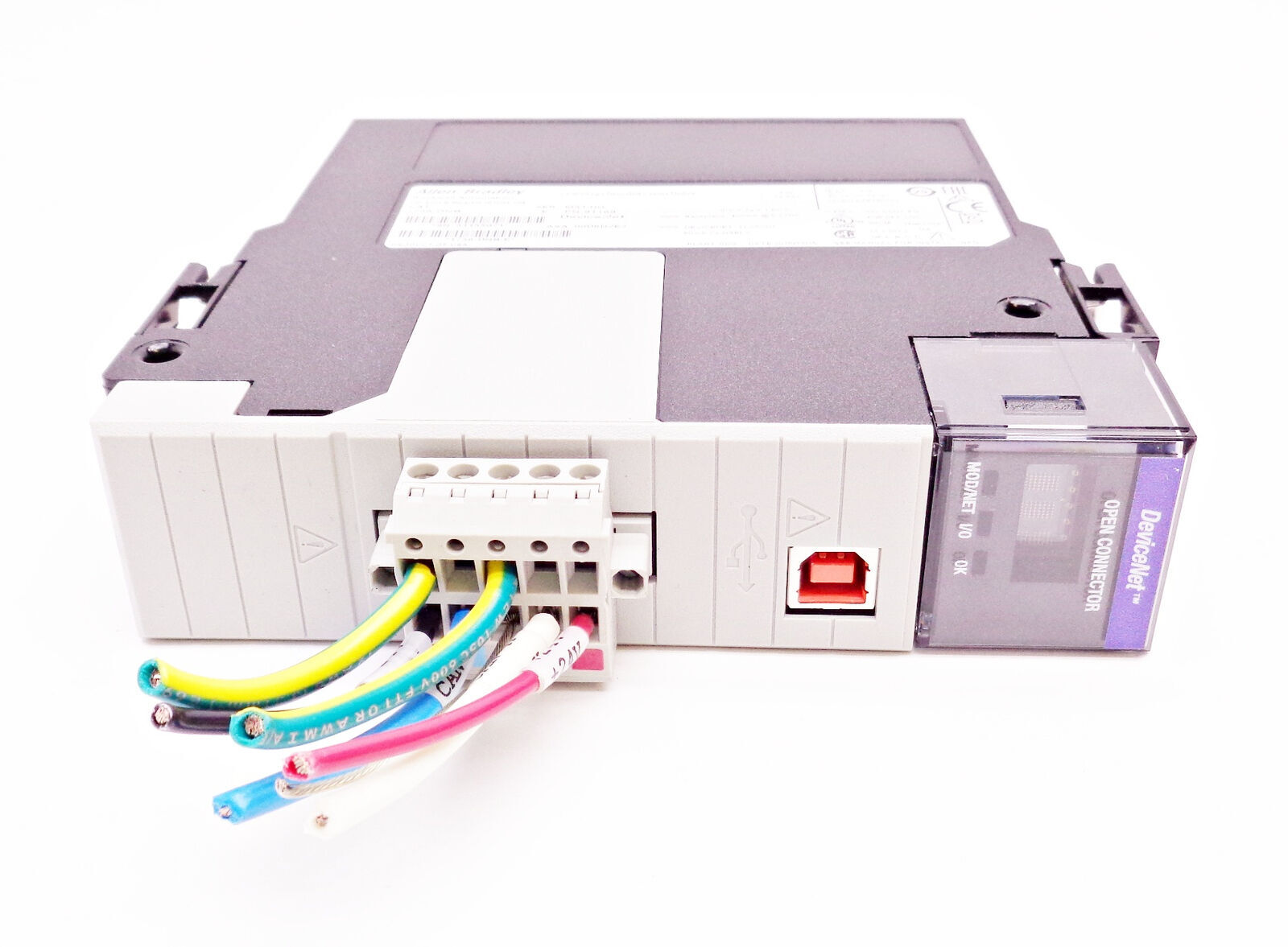 ALLEN BRADLEY 1756-DNB SER E DEVICENET MODULE 1756DNB