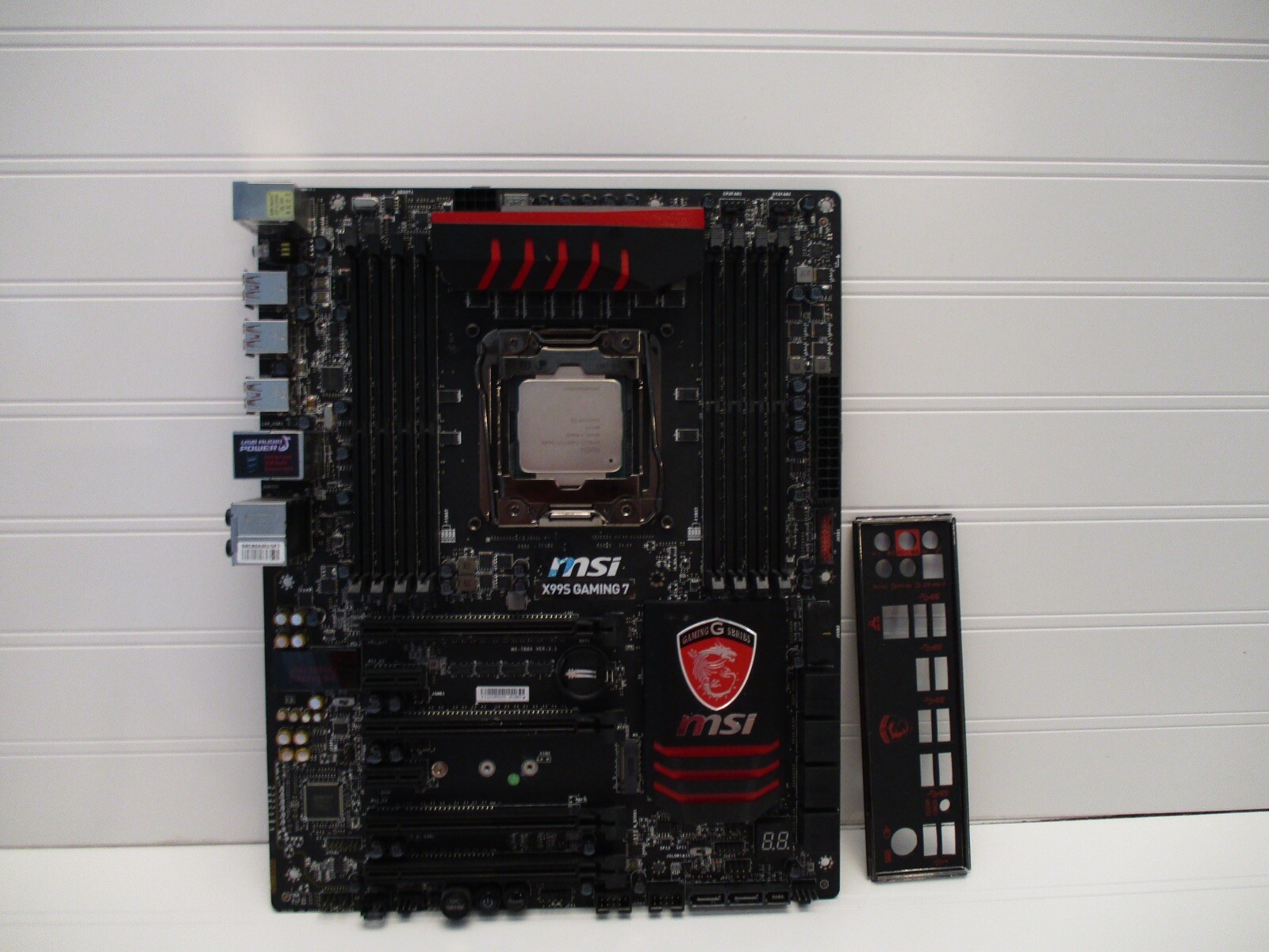 MSI X99S GAMING 7 MOTHERBOARD SOCKET LGA2011-3 WITH Intel Core i7-5820K READ B18
