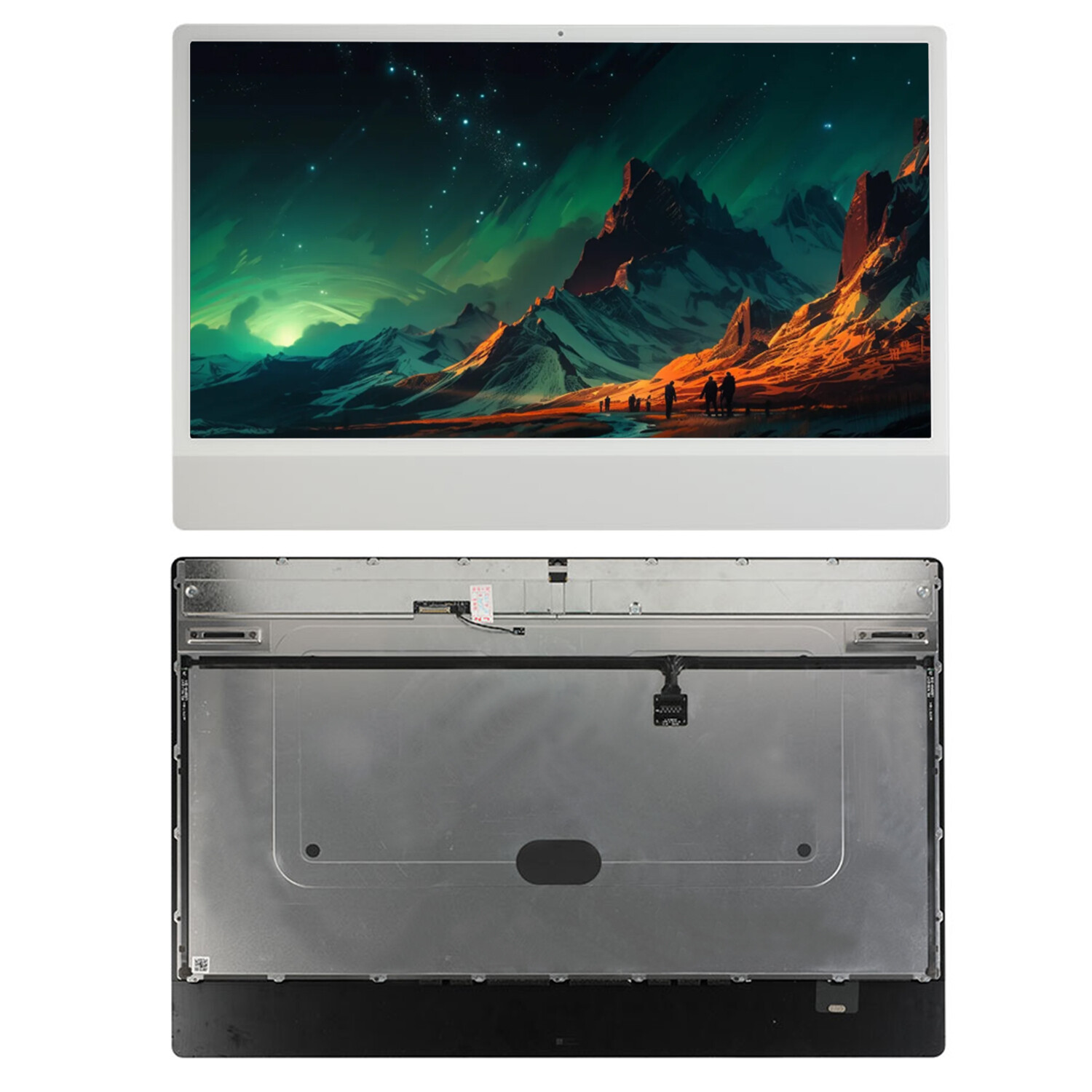 LCD Screen Display For iMac A2438/A2439 2021 6K LM238W/F2 (SS)(M1)(M2) Silver