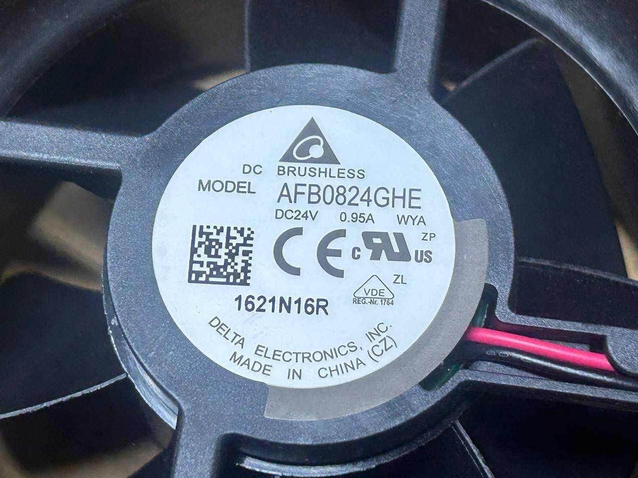 Delta AFB0824GHE 24V DC 0.95A Brushless Cooling Fan 80mm New