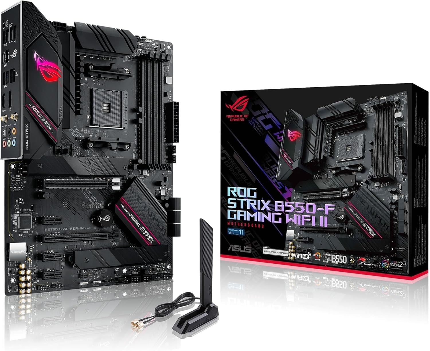 Ultimate ROG Strix B550-F Motherboard for Gamers – PCIe 4.0 and WiFi 6E Equipped