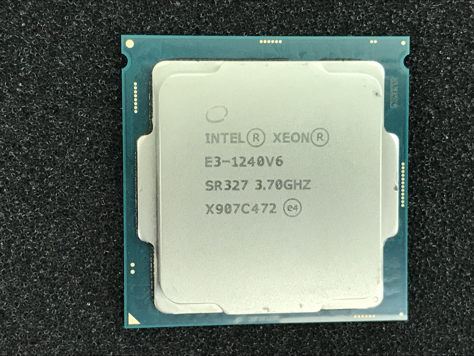 Intel Xeon E3-1240V6 3.70GHz Quad-Core CPU Processor SR327 LGA1151 – CPU392A