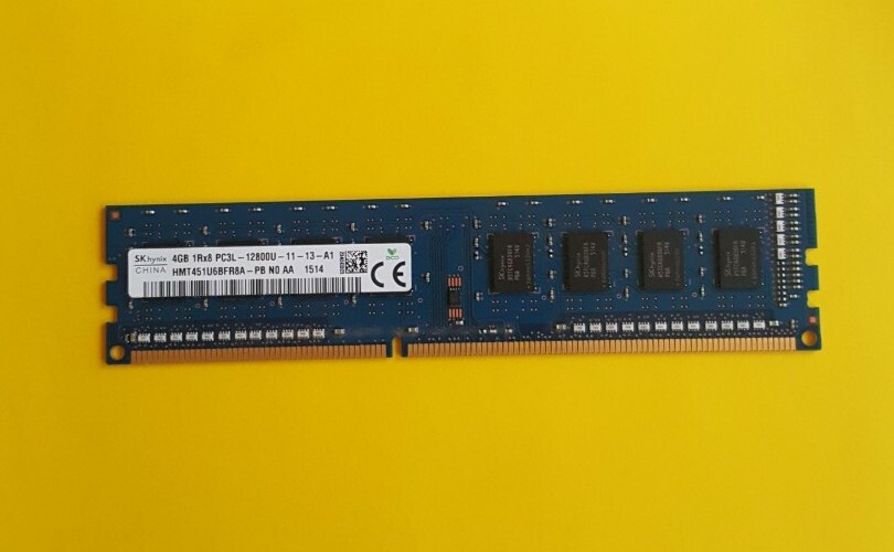 SK Hynix 4GB 1Rx8 PC3L 12800U-11-13-A1 Desktop RAM HMT451U6BFR8A-PB NO AA