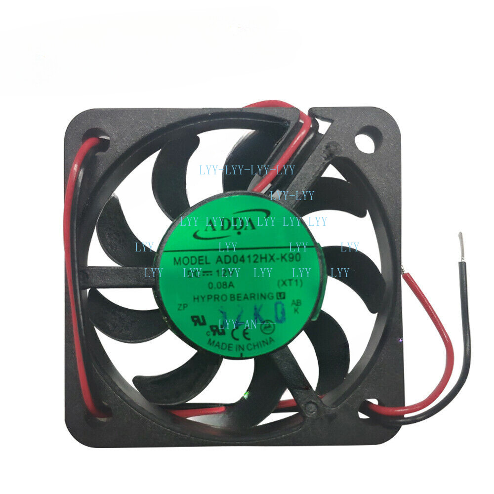 ADDA AD0412HX-K90 Axial Fan 12V 0.08A 40*40*6MM 2-wire Slient Tester Cooling Fan