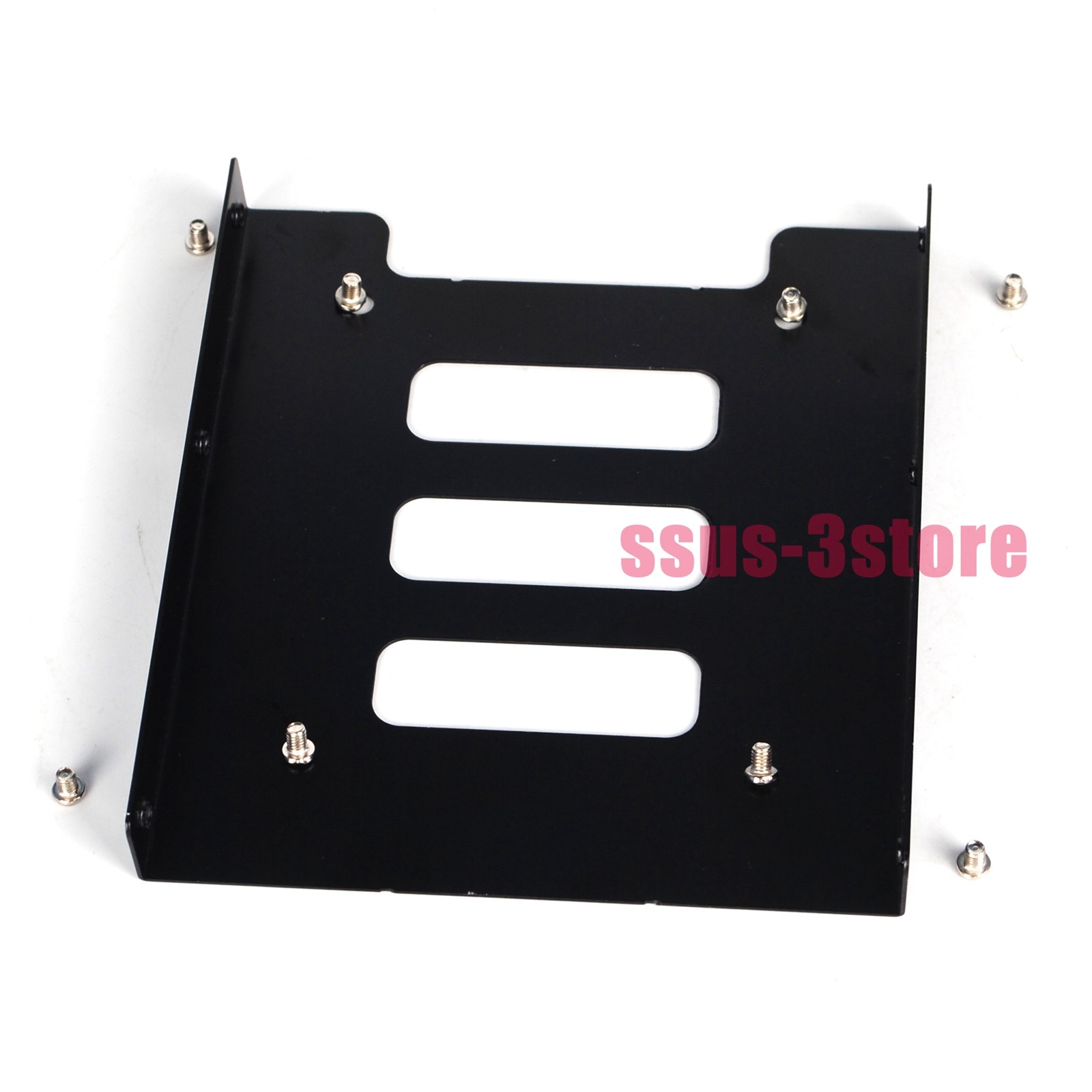 2.5″ to 3.5″ Bay SSD Metal Hard Drive HDD Mounting Bracket Adapter Tray USA Ship