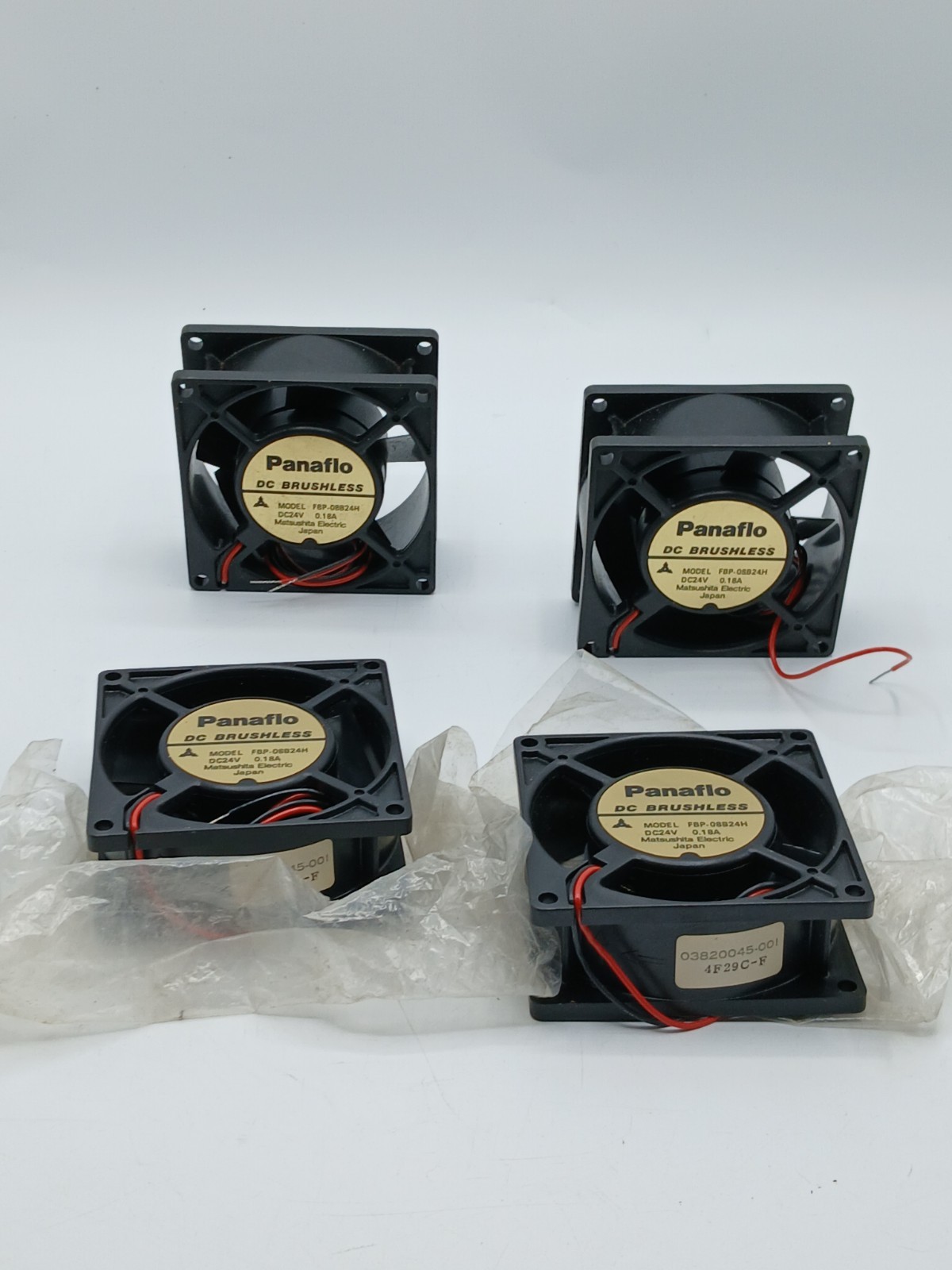 Panaflo 24VDC 0.18A – 80mm x 32mm Ball Bearing Fan – FBP-08B24H