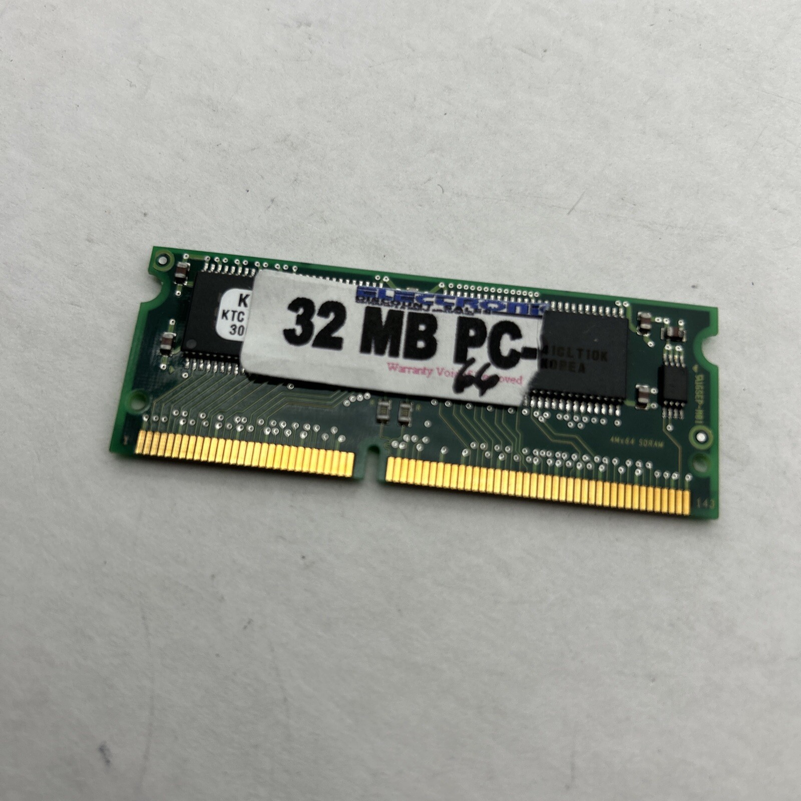 Kingston Compaq IBM 32MB PC 66Mhz LAPTOP SO-DIMM MEMORY PC66 PC-66