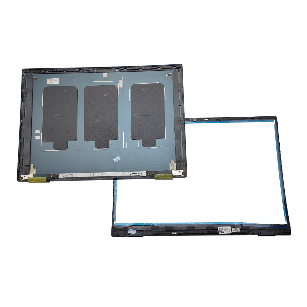 New Blue Top Back Cover Lid/ Hinges For Dell Inspiron 16Plus 7620 7625 No-Touch