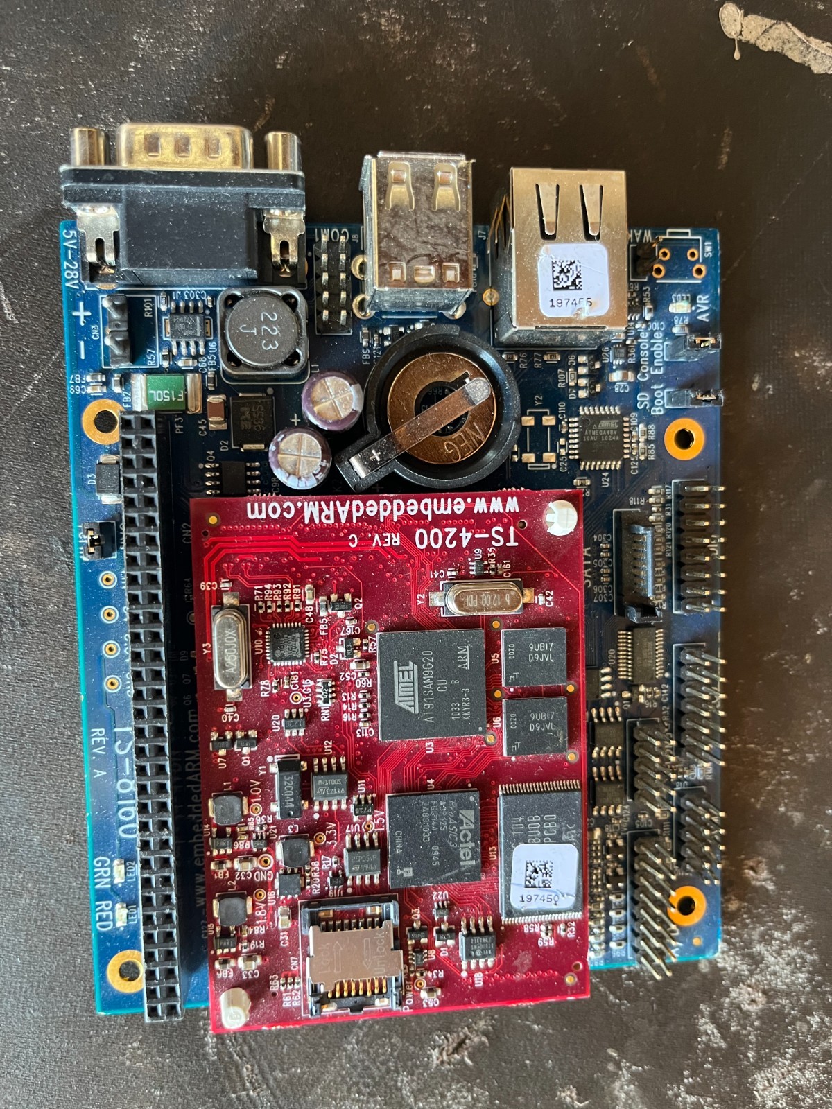 EmbeddedTS (Embedded Arm) TS-8160 TS-4200 Compact Embedded Computer