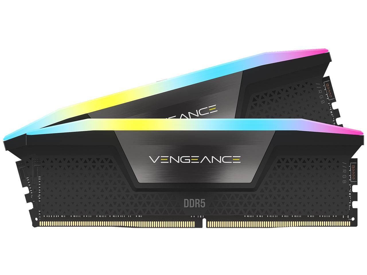 CORSAIR Vengeance RGB 32GB (2 x 16GB) 288-Pin PC RAM DDR5 7000 (PC5 56000) Deskt