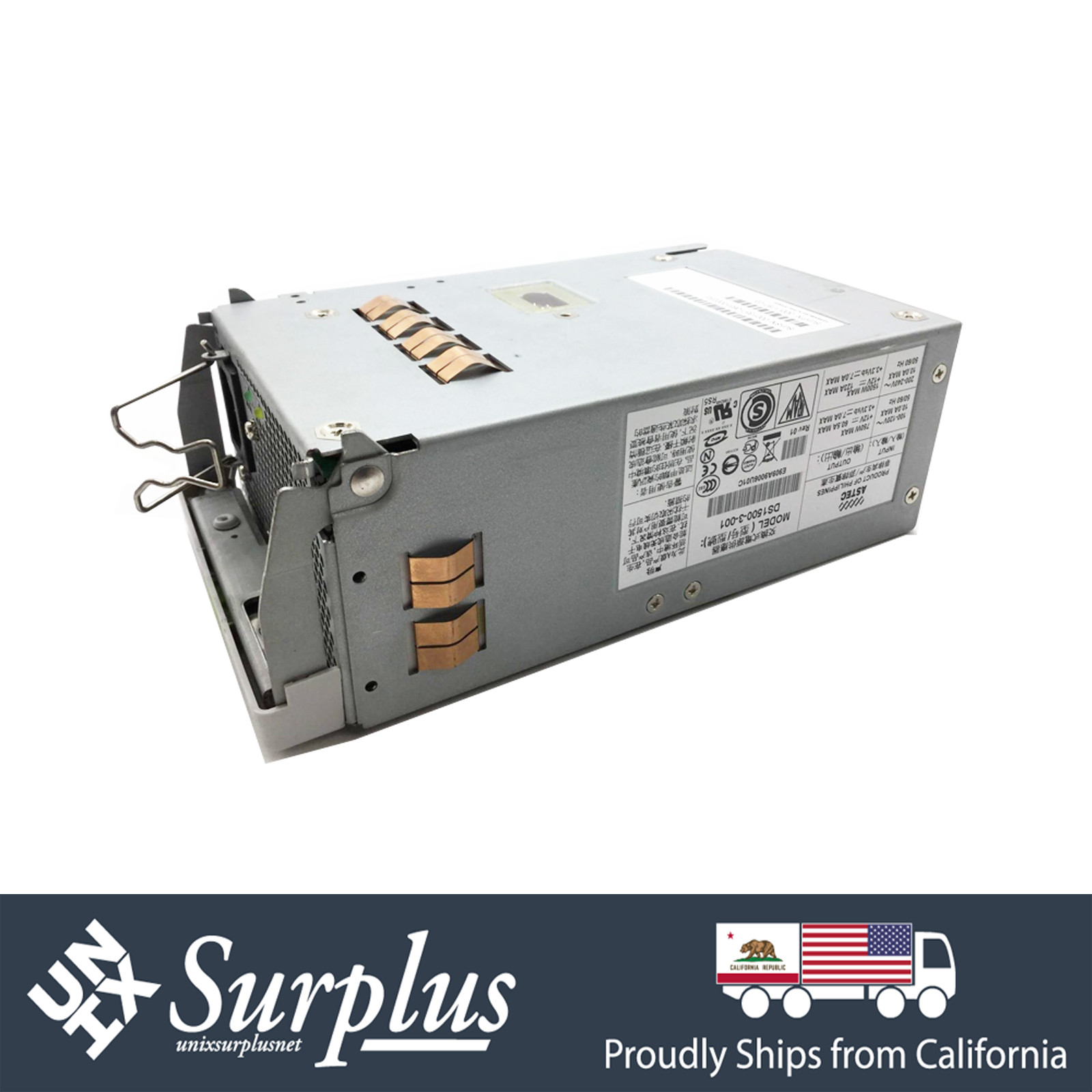 Astec DS1500-3-001 1500W PSU 200-240V Power Supply for SunFire X4500 X4540 J4500