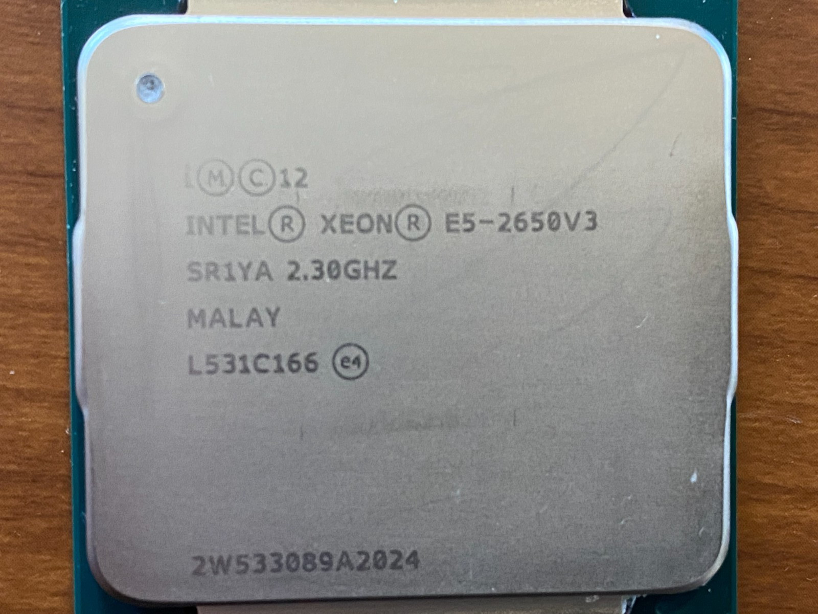 Matched Pair Intel Xeon E5-2650 v3 2.3GHz 25MB Cache CPU (SR1YA) – Tested