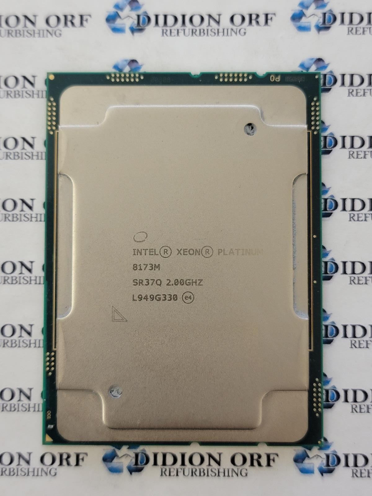 INTEL Xeon Platinum 8173M SR37Q 2.00 GHz 28 Core 165 W Grade A SKU 21782