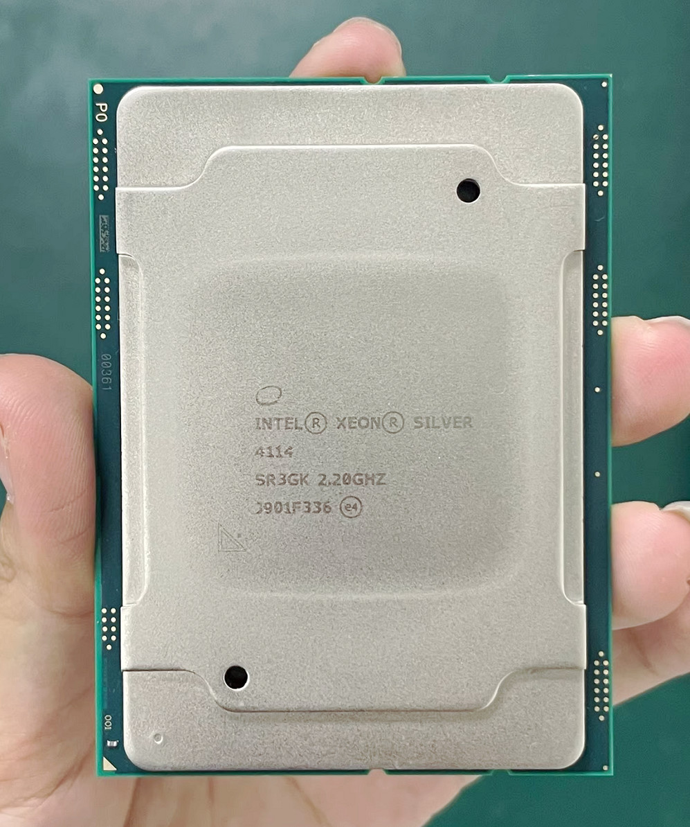 Intel Xeon Silver 4114 2.2Ghz 10-Core 13.75MB LGA3647 CPU P/N: SR3GK Tested