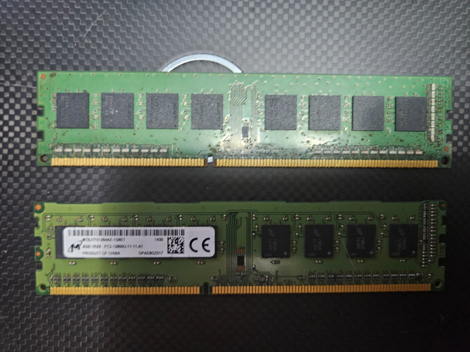 Micron 4GB DDR3 1Rx8 PC3-12800U MT8JTF51264AZ-1G6E1 Desktop RAM Memory