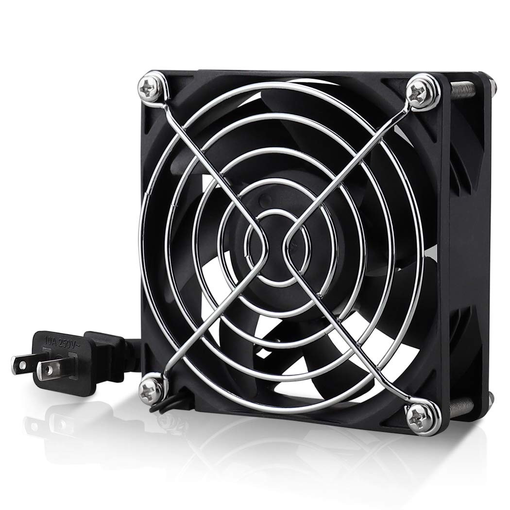 80mm Ec Axial Fan Ac 110v 115v 120v 220v 240v Brushless Cooling Fan 80mm X 25mm