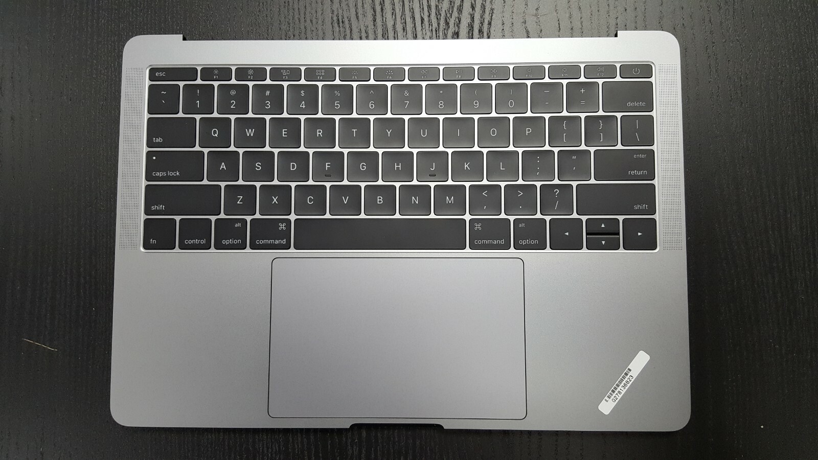 Apple MacBook Pro 13.3″ A1708 2016 TopCase A1713 Battery Keyboard Gray Grade A