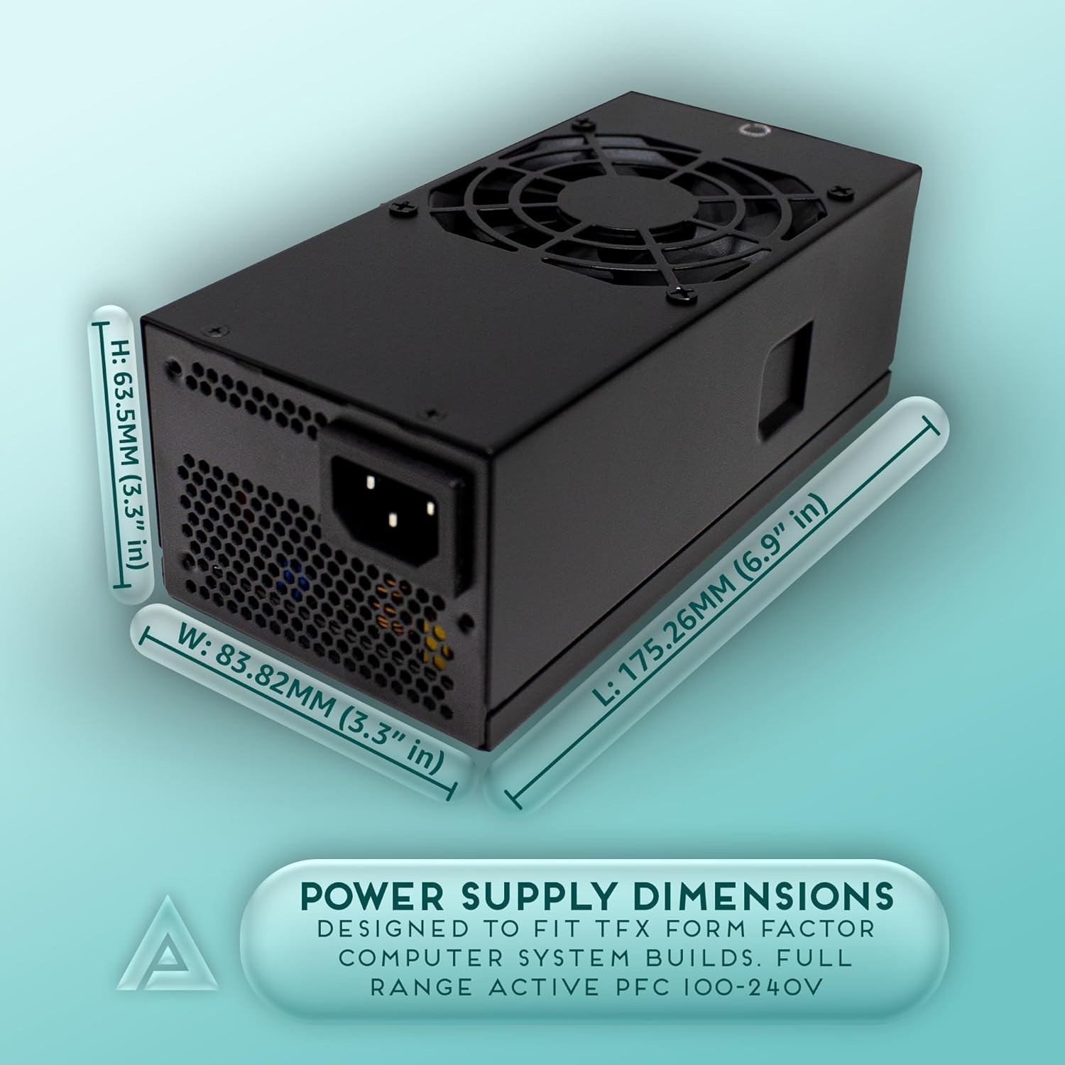 TFX 500W Active PFC Power Supply – Full Range Flex-ATX