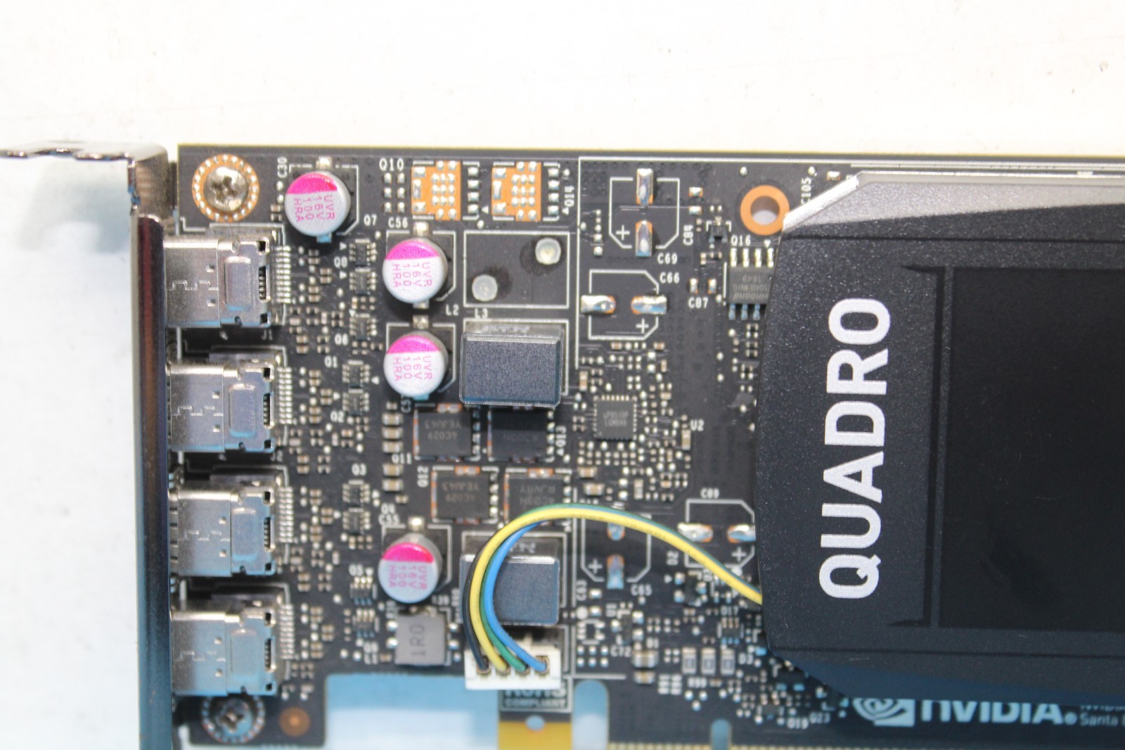 PNY Nvidia Quadro P1000 PCIe LOW-Profile Card 4GB DDR5 4xminiDP T9-A3