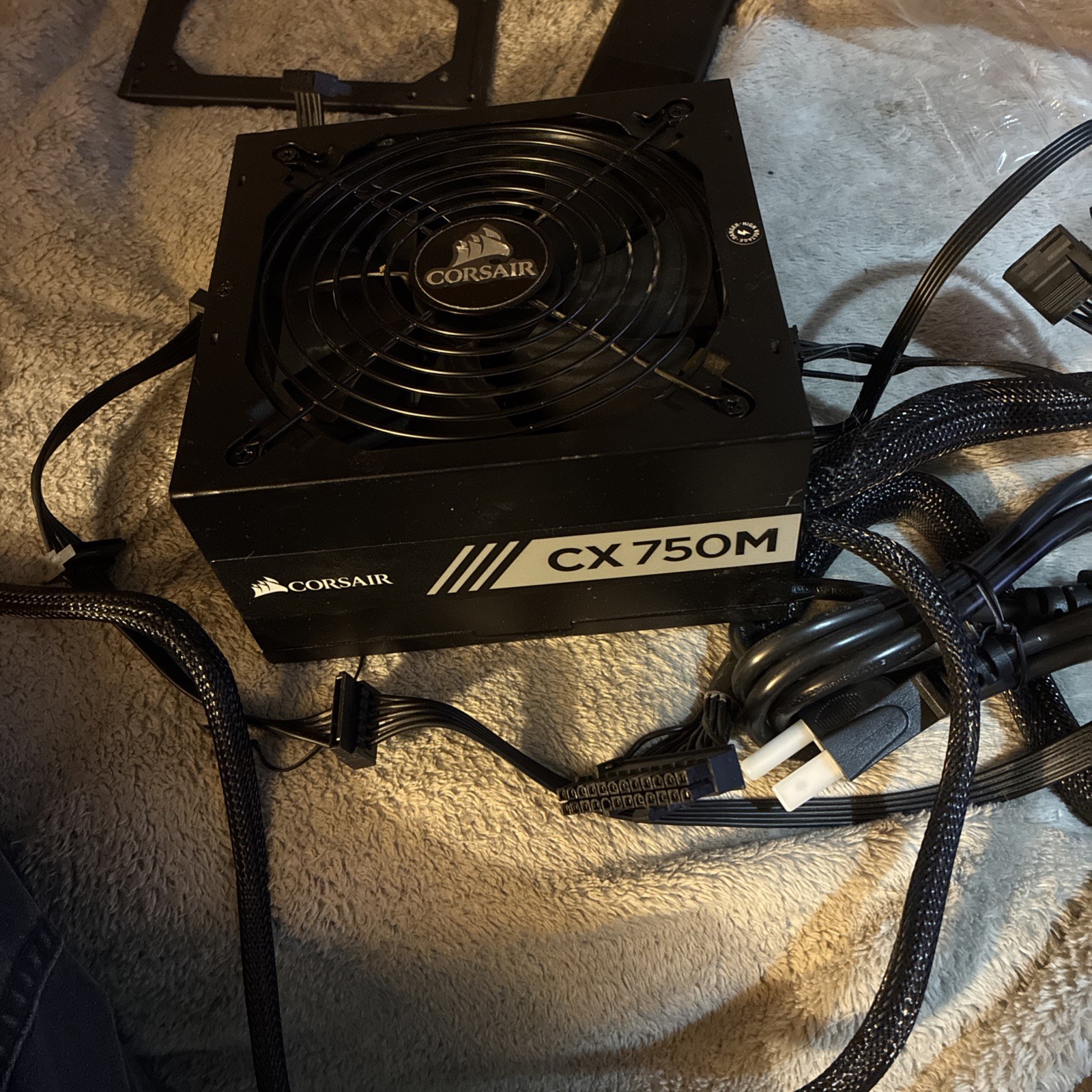 CORSAIR 750W CX750M ATX 80+ BRONZE Certified Semi-Modular Power Supply PSU