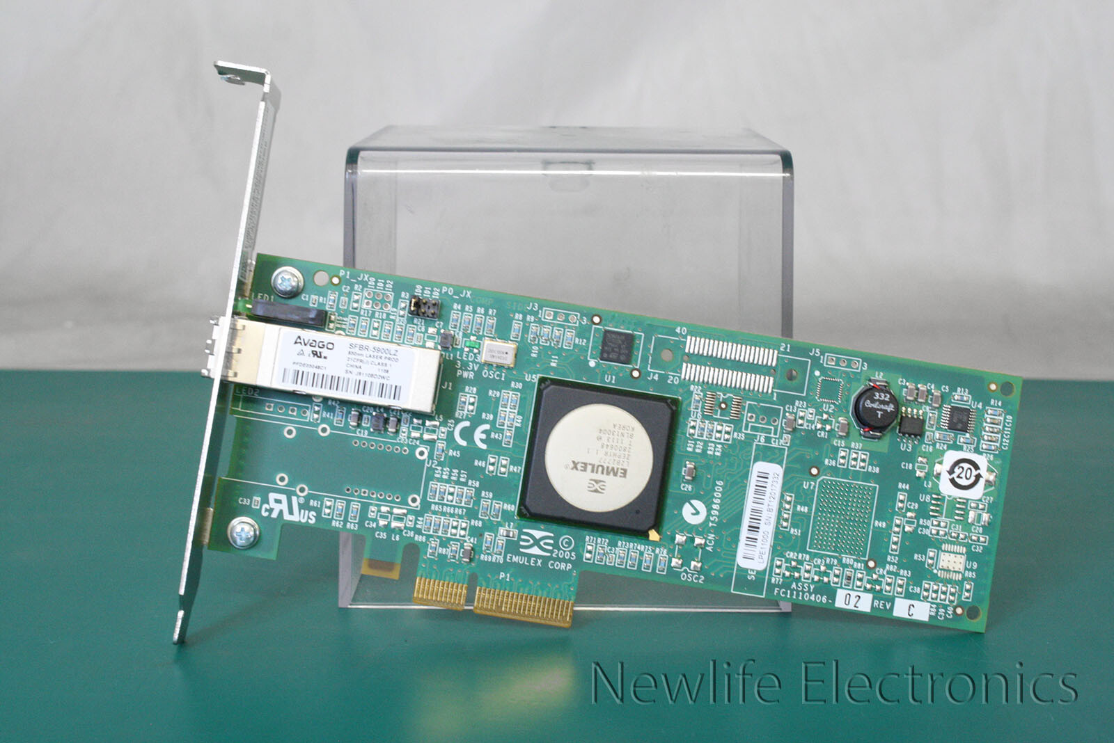 Emulex LightPulse X4 HBA PCI-E 4Gb Fibre Channel Host Bus Adapter LPE11000