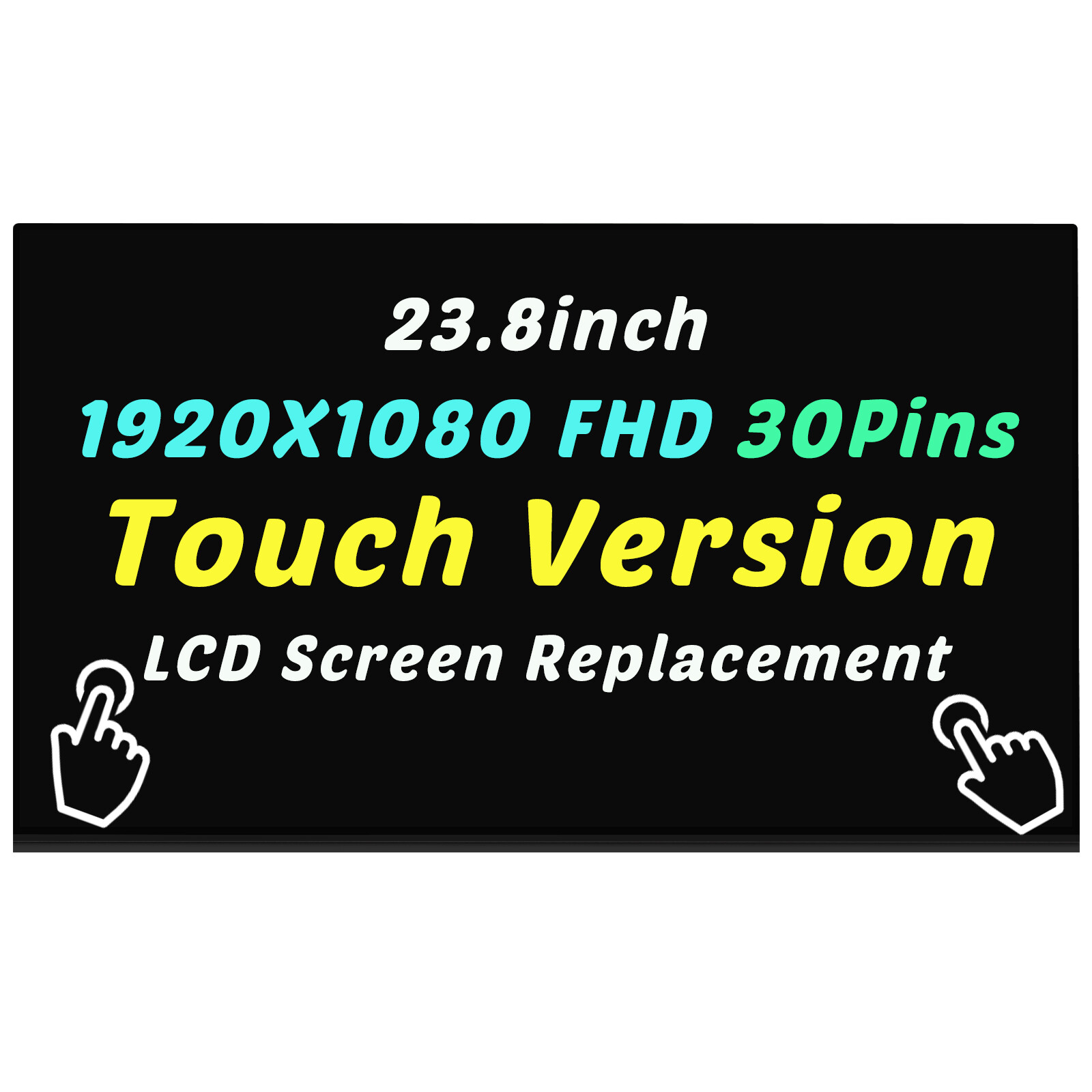 for ASUS ZN242G ZN242GD ZN242IFGT 23.8in LCD Screen Touch Display Replacement