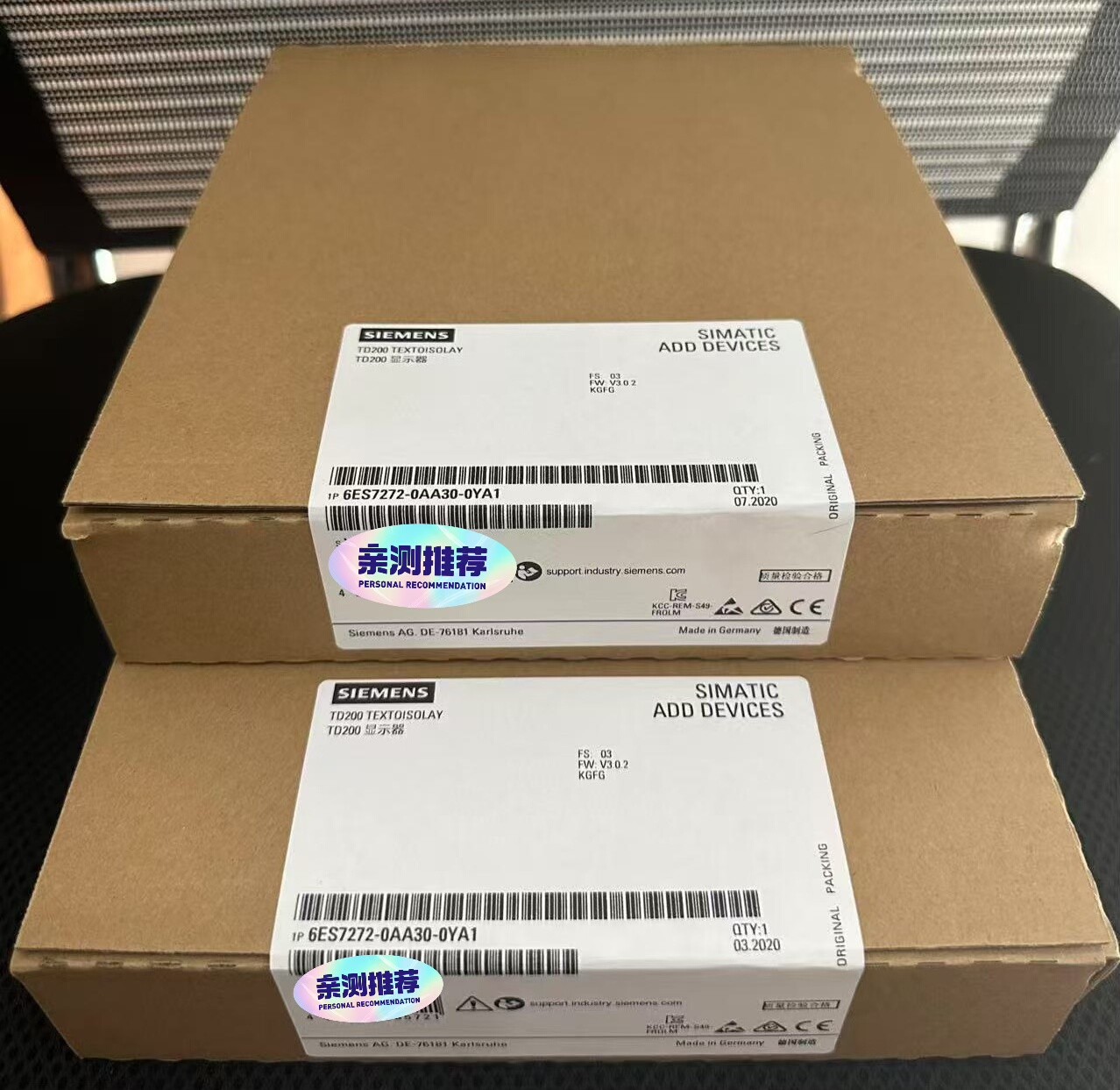 1PCS NEW Siemens 6ES7272-0AA30-0YA0 SIMATIC S7-200 TD200 Text Display